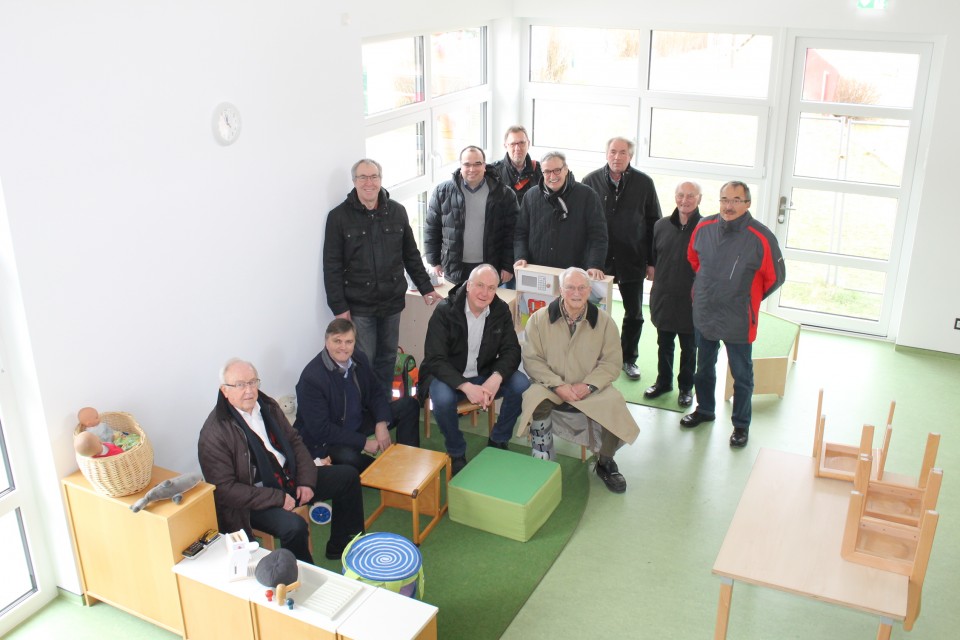 Delligser CDU macht sich ein Bild ber den Baufortschritt im Kindergarten Delligsen